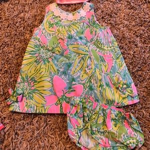 Lilly Pulitzer two piece baby dress